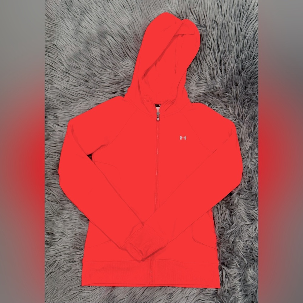 Under Armour Fleece Hoodie - Size XS | Color: Neon Pink